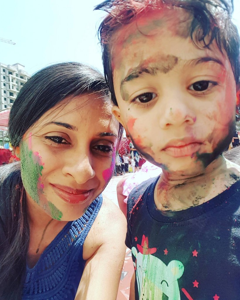 Celebrating Holi