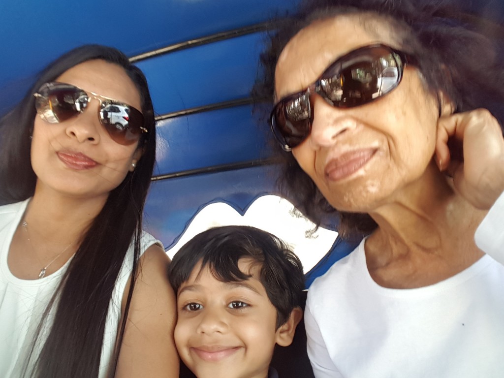 Travelling by Auto with Aunt Jean to Koramangala for Ice-Cream!