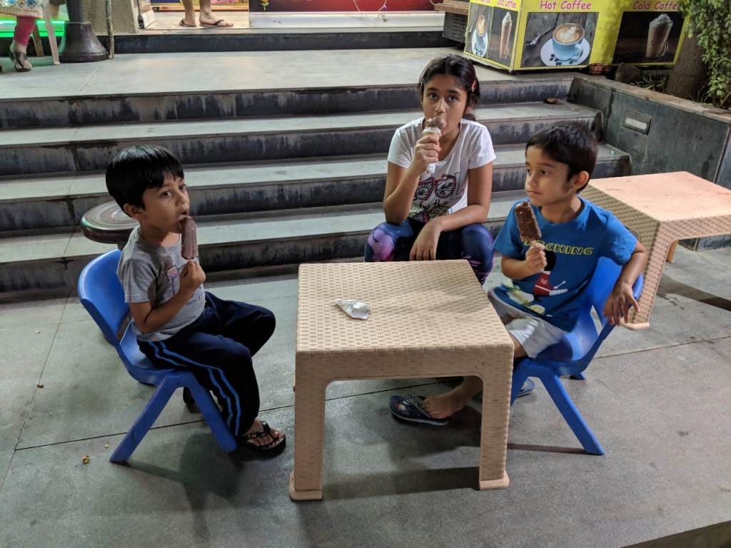 Ice cream at night 